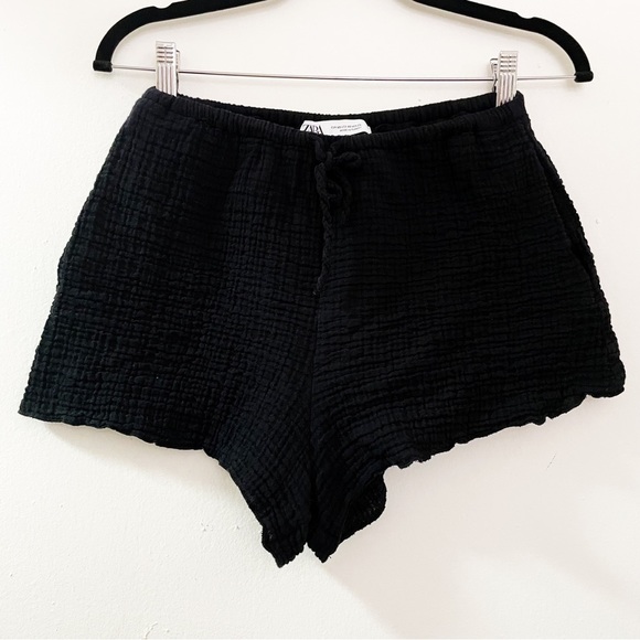 Zara Textured Cropped Top and Short Set - Picture 10 of 15